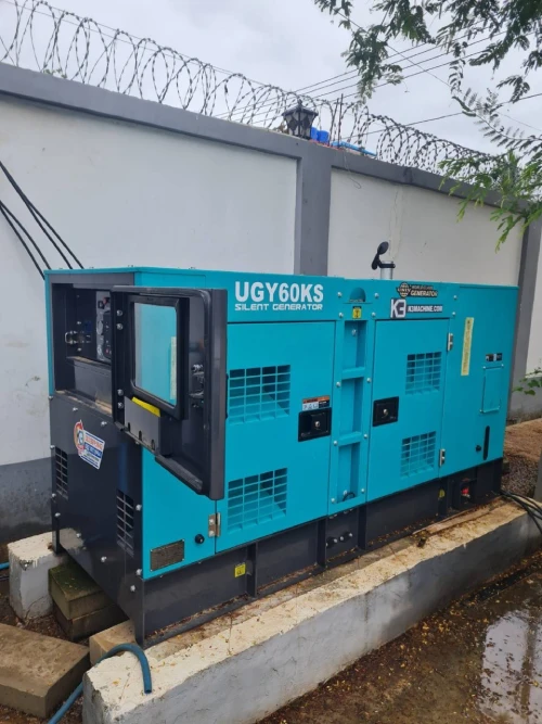 ติดตั้งเครื่องปั่นไฟ 60KVA | เครื่องปั่นไฟ บ้าน