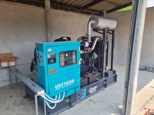 ติดตั้งเครื่องปั่นไฟ 100KVA + ATS250A | เครื่องปั่นไฟ ฟาร์ม