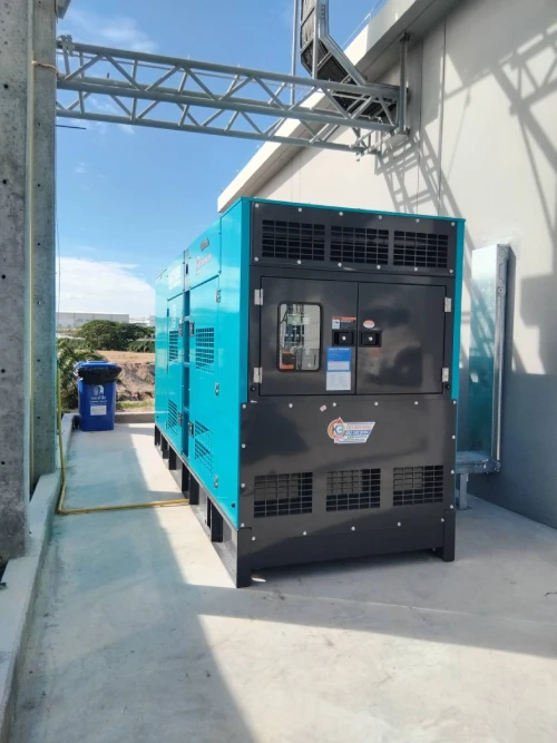 ติดตั้งเครื่องปั่นไฟ 350KVA | เครื่องปั่นไฟ โรงงาน