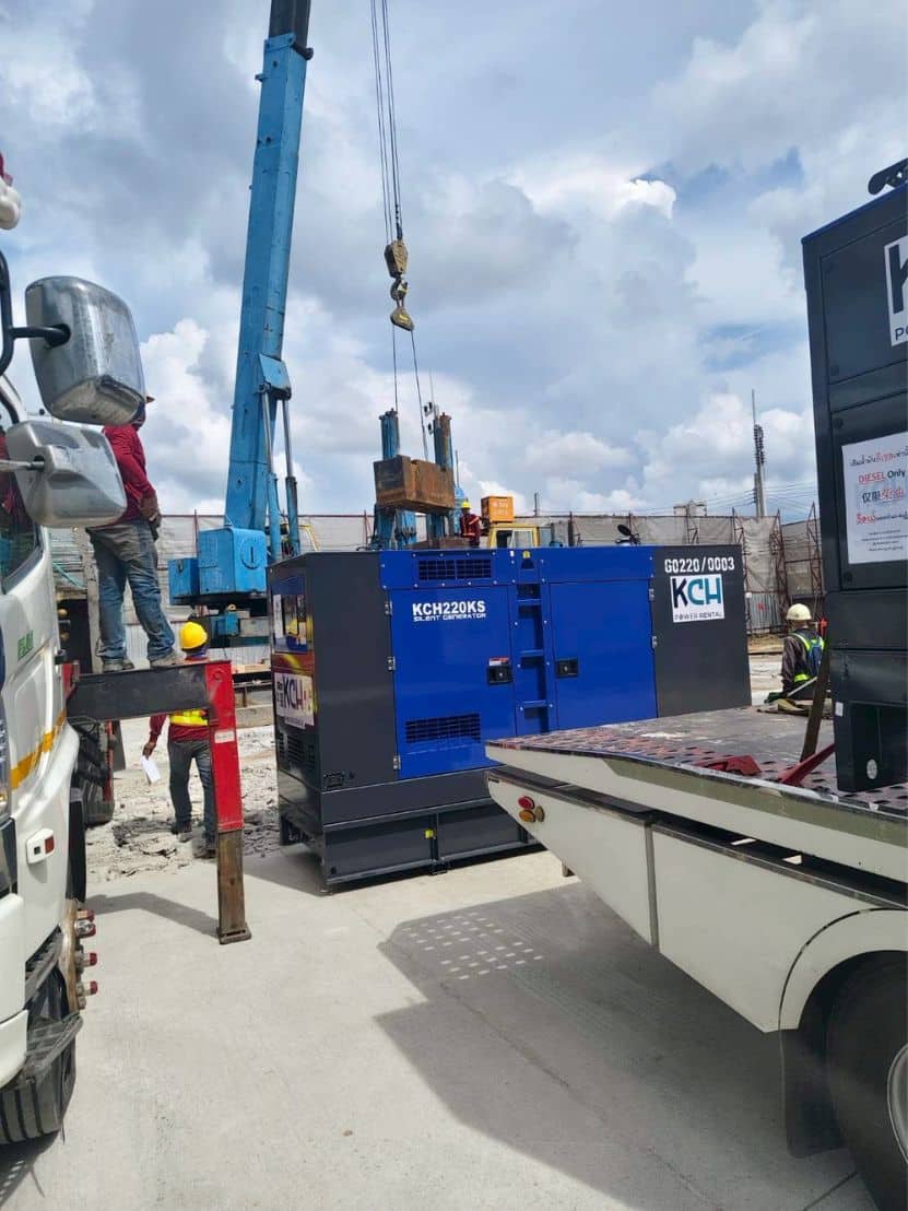 เช่าเครื่องปั่นไฟ เช่าเครื่องกำเนิดไฟฟ้า เหมือง